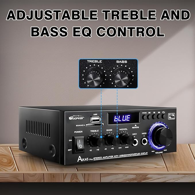 AK45Pro Stereo Receivers Amplifier Home Audio - Image 4