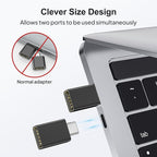 Elebase USB C to USB 3.0 Adapter 4 Pack, Type C Thunderbolt 4 to USB Converter - Image 3
