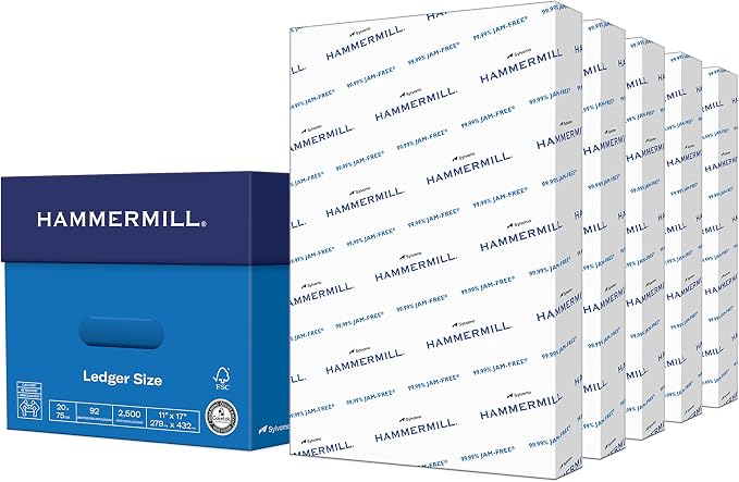 Hammermill Printer Paper, 20 lb Copy Paper, 11 x 17 by Hammermill