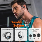 Ltinist Wireless Earbud, 75H Battery Over Ear Headphones - Image 5