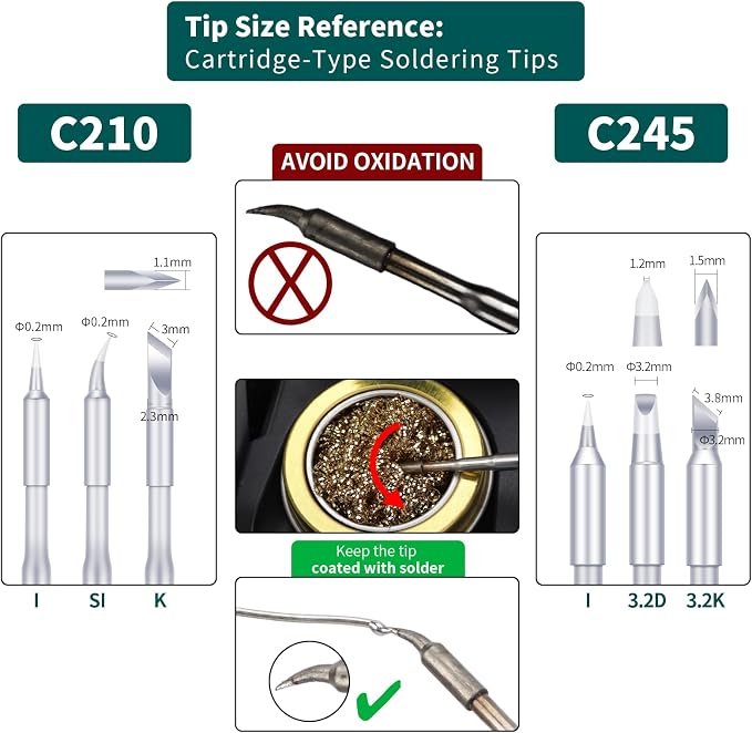 YIHUA 982 Precision Soldering Iron Station Kit - Image 6