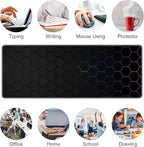 Hexagon Honeycomb Large Mouse Pad, Gaming Keyboard Desk Pad, Extended Mouse Mat - Image 7