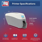 Bodno Magicard 600 Dual Sided ID Card Printer & Complete Supplies Package ID - Image 5