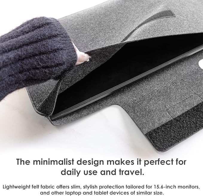 Kado 15.6 Inch Portable Monitor Case Sleeve Bag Made - Image 5