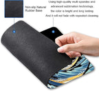 Japanese Sea Wave Mouse Pad, Square Mouse Mat Waterproof Non-Slip Rubber Base - Image 6