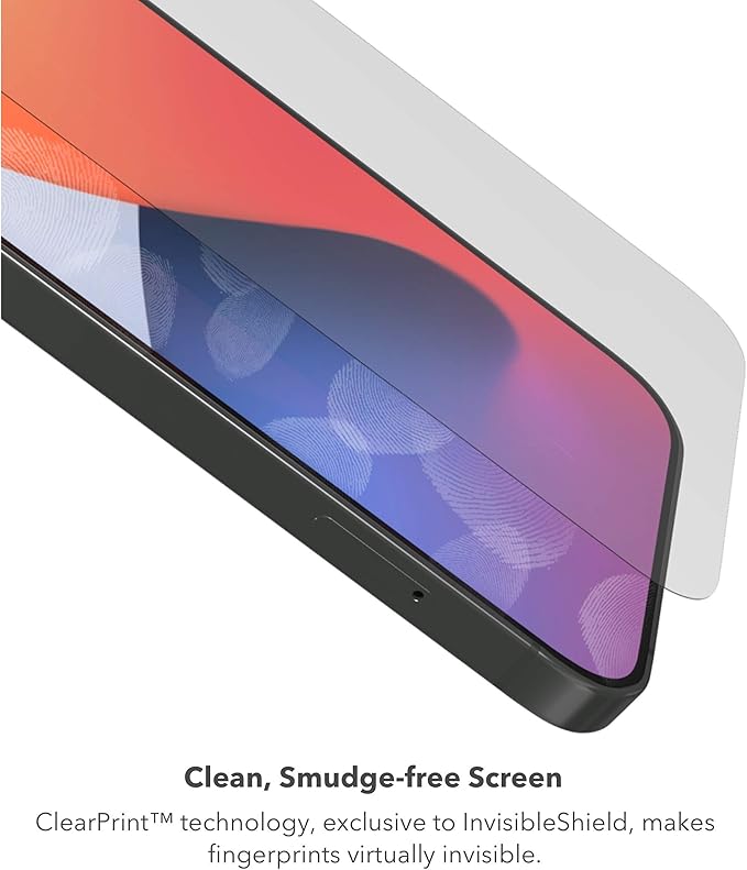 ZAGG InvisibleShield Glass Elite VisionGuard+ Anti-Microbial Screen Protector - Image 5