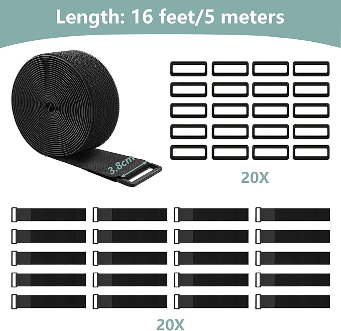 1.5In x 16Ft Cinch Straps Heavy Duty - Image 2