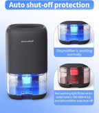 TABYIK Small Dehumidifier for Bedroom, Portable Dehumidifiers for Home - Image 4