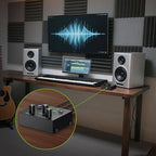 LiNKFOR 2 Channel 3.5mm Audio Mixer Stereo Audio Mixer Support RCA Input and - Image 6
