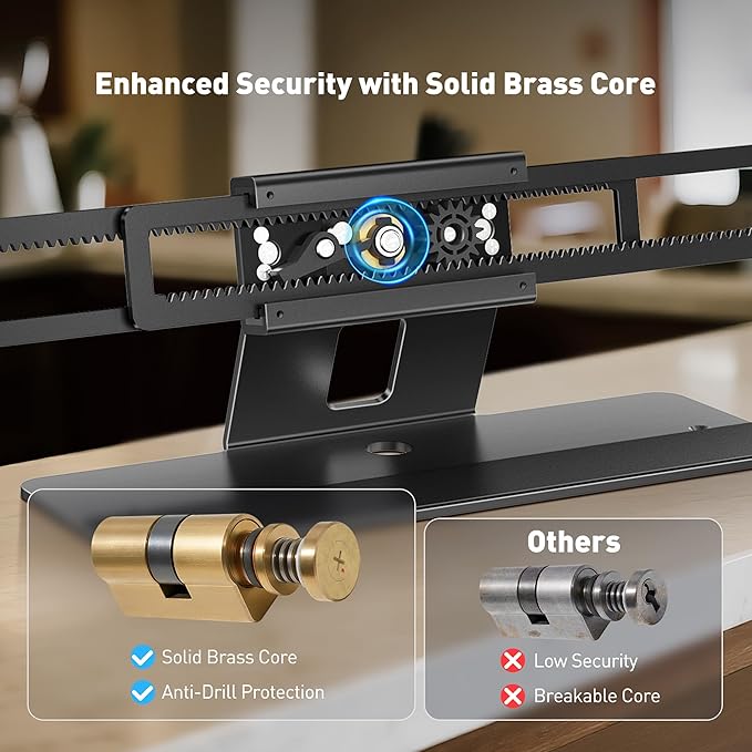 AboveTEK Laptop Locking Station, Premium Aluminum MacBook Security Lock - Image 3