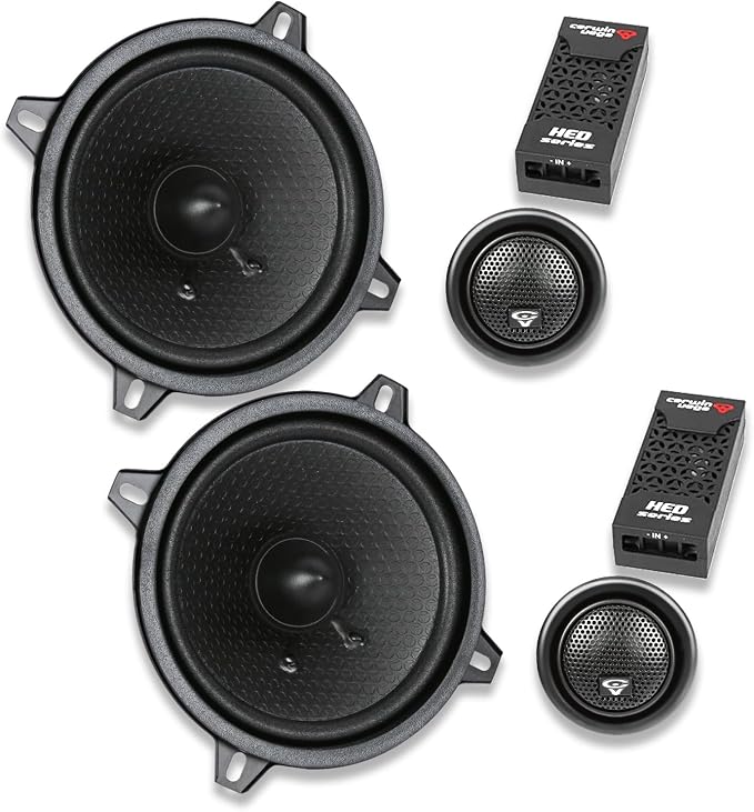CERWIN-VEGA! HED 2025 Edition -5.25” 2-Way Component Full Range Speaker System by HighQualityProCarAudio