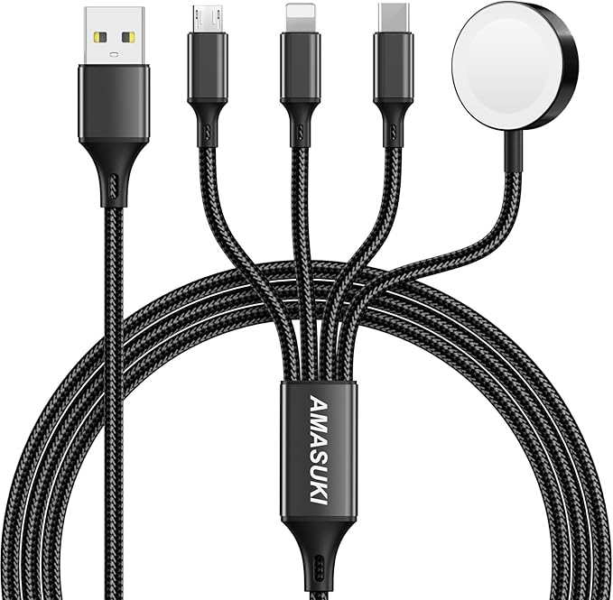 Travel Essentials Multi Charging Cable by ChargeBeyondPowerWithin