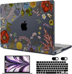 MEEgoodo Case for MacBook Air M4/M3/M2 13.6 inch 2025 2024 2022, Fit Model by MEEgoodo