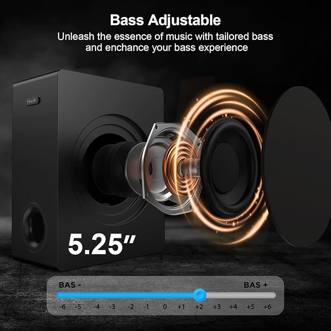 Hiwill 2.1CH Dolby Atmos Soundbar - Image 6