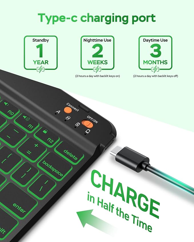Keyboard Case for iPad 9th 8th 7th Generation 10.2" - Image 5