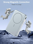 Magnetic Portable Charger, 10000mAh Power Bank, 5 in 1 Portable Charger - Image 2