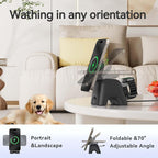 2025 Magnetic Wireless Charging Station, 15W Mag-Safe Charger Stand - Image 5