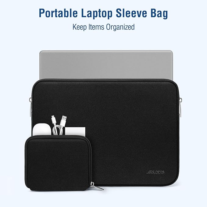 MOSISO Laptop Case 13.3 inch, 13-13.3 inch Laptop Sleeve Bag Compatible - Image 2