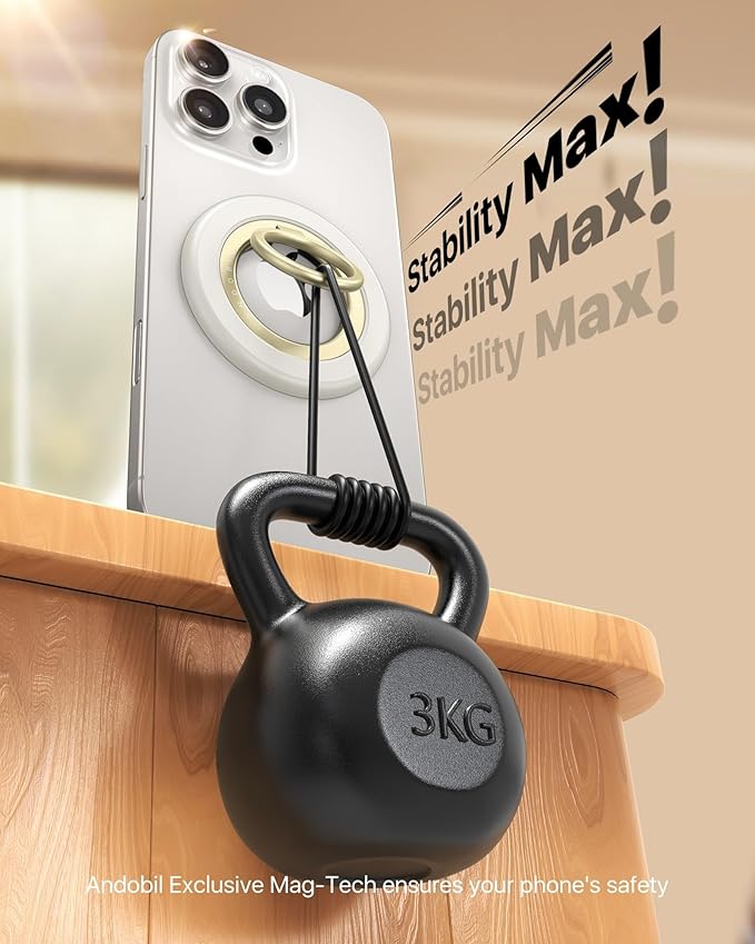 andobil Double-sided Magnetic Phone Grip - Image 3