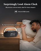 COLSUR Bluetooth Speaker with Wireless Charger, FM Radio, Dimmable LED Night - Image 3