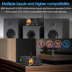 Douk Audio 2 Channel TPA3255 Bluetooth Amplifier 300W x2, Turntable Phono Amp - Image 2