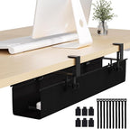 Under Desk Cable Management Tray 27.2" by JOLENSOY