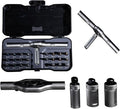 24 in 1 Magnetic Ratchet Screwdriver Set, DIY Mini Multi Bit Magnetic by Wakczshy