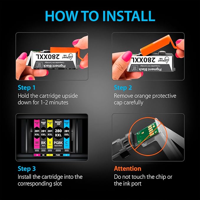 Smart Ink Compatible Ink Cartridges Replacement - Image 6