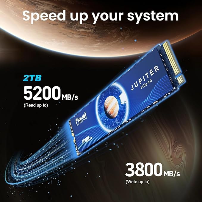 FX660 2TB M.2 SSD, PCIe Gen 4x4 Dynamic SLC Cache - Image 2