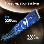 FX660 2TB M.2 SSD, PCIe Gen 4x4 Dynamic SLC Cache - Image 2