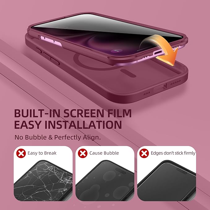 BERFY Magnetic for iPhone 16 Plus Case, Compatible - Image 6