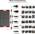 N-Type 16BB 100W Portable Solar Panel 18V ETFE Portable Foldable Solar Charger - Image 4