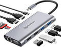 USB C Docking Station Dual Monitor, UtechSmart 11 in 1 USB C Hub Triple Display by UtechSmart