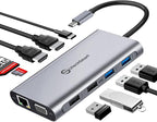 USB C Docking Station Dual Monitor, UtechSmart 11 in 1 USB C Hub Triple Display by UtechSmart