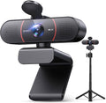 EMEET C960 4K Webcam with Tripod, 4K UHD Sony Sensor, 3 Adjustable Height Mini by EMEET
