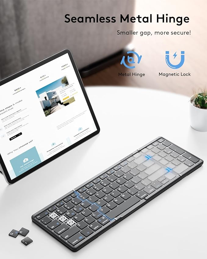 Samsers Foldable Bluetooth Keyboard - Image 4