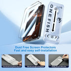 OneFish Full Edge Coverage Tempered Glass Screen Protector - Image 2