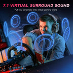 FIFINE PC Gaming Headset, USB Headset - Image 3