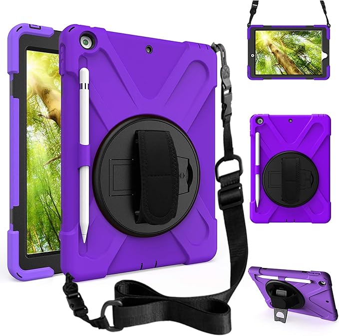 ZenRich Shockproof Case for iPad 9th/8th/7th Generation 10.2 inch 2021/2020/2019 by ZenRich
