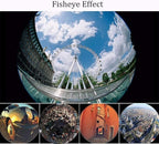 Phone Camera Lens, 3 in 1 Cell Phone Camera Lens Kit, Fisheye Lens Macro Lens - Image 3