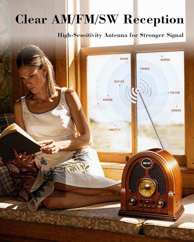 Vintage Portable AM/FM/SW Radio - Image 3