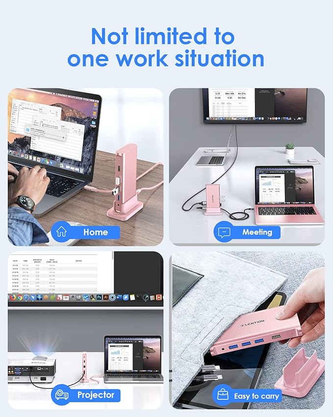 LENTION USB C Docking Station - Image 7