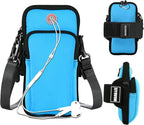 Phone Holder for Running Armband, Cell Phone Purse Crossbody for Women Men Kids by MOVOYEE