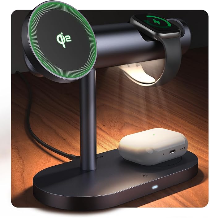 iVANKY Qi2 Certified 4 in 1 Wireless Charger Stand by ivanky