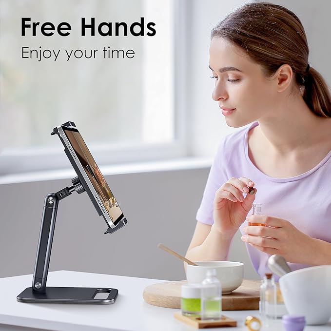 CreaDream Tablet Stand, Heavy Aluminum Tablet Holder - Image 6