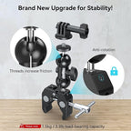 SMALLRIG Super Camera Clamp Mount, Double Ball Head Magic Arm Adapter, - Image 2