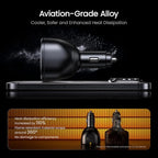 AOHI 165W Laptop Car Charger Adapter 140W PD 3.1/ 100W PD 3.0 USB C Super Fast - Image 7