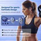 Wireless Earbuds, 2025 Bluetooth 5.4 Headphones Sport, 50H Stereo Wireless - Image 4