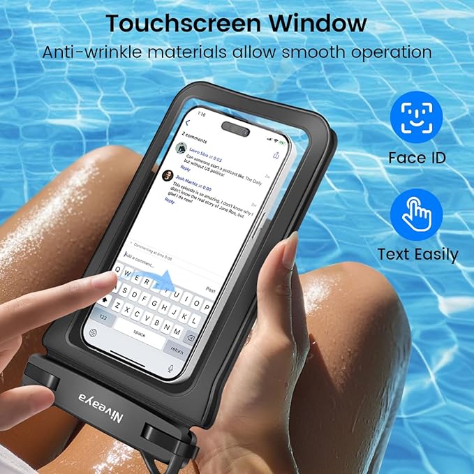 Niveaya Double Space Waterproof Phone Pouch - Image 7