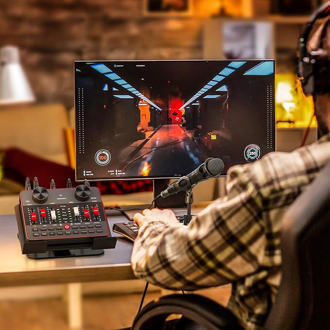 Podcast Equipment Bundle for 2 Mic Tiktok Video Content Creator Kit, Audio - Image 7